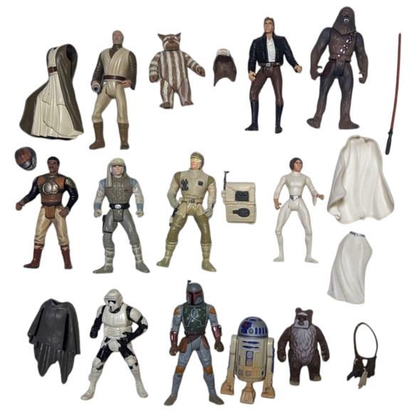 Vintage Star Wars Action Figures - Picture 1 of 14